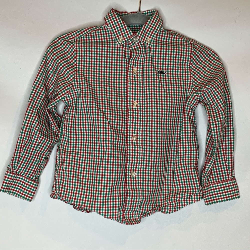 Vineyard Vines Baby Toddler 2T Plaid Shirt